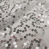 Stretch Lace Sequin Floral Fabric