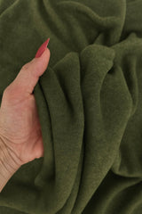 Ultra Soft Faux Cashmere Knit Olive Green