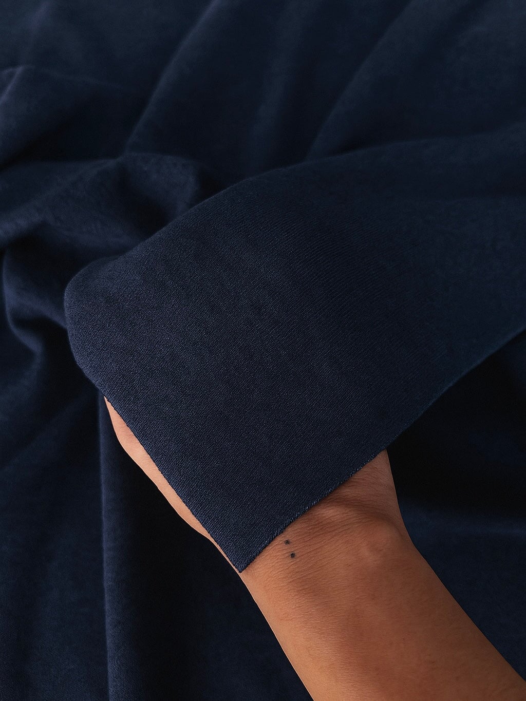 Navy Blue Ultra Soft Faux Cashmere Knit