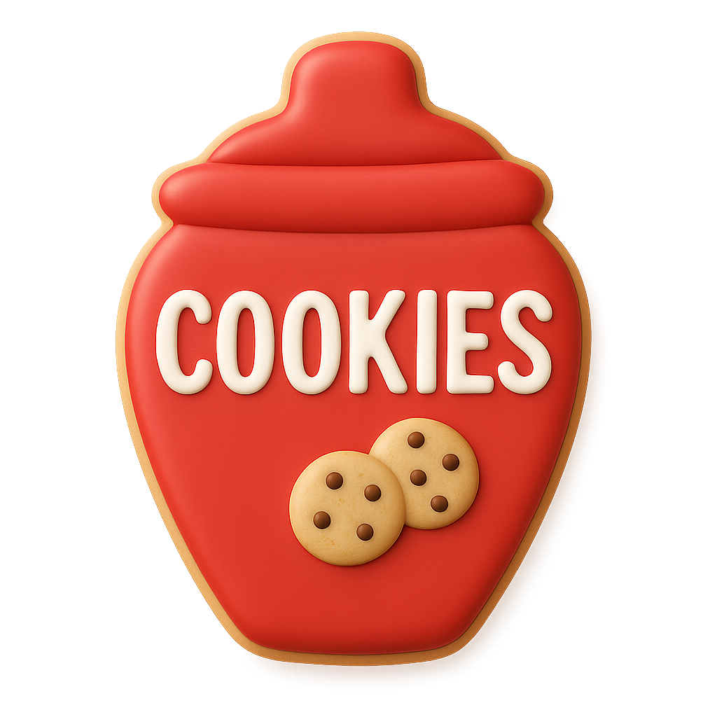 Cookie Jar Cookie Cutter 3.5 in B1156