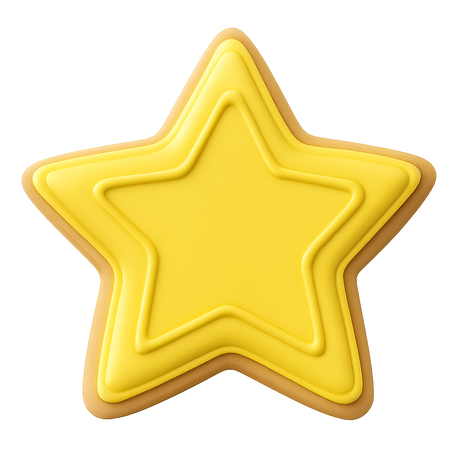 Star Cookie Cutter 5 Point 3 in B972