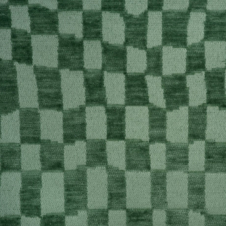 Chenille Upholstery Fabric Checkmate Checkered Design