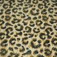 Flip Sequin Spandex Cheetah Print Black