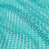 Chequered Knitted Lace Sequin Fabric - Silver, Aqua, Black, Red, Gold, 52/54" Width (1 Yard)