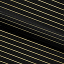 Foiled Line Spandex Fabric Black Silver