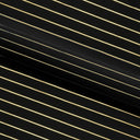 Chicago Foiled Line Nylon Spandex Fabric - Foiled Line, Black/Silver, Black/Gold, White/Silver, 55/56" Width (1 Yard)