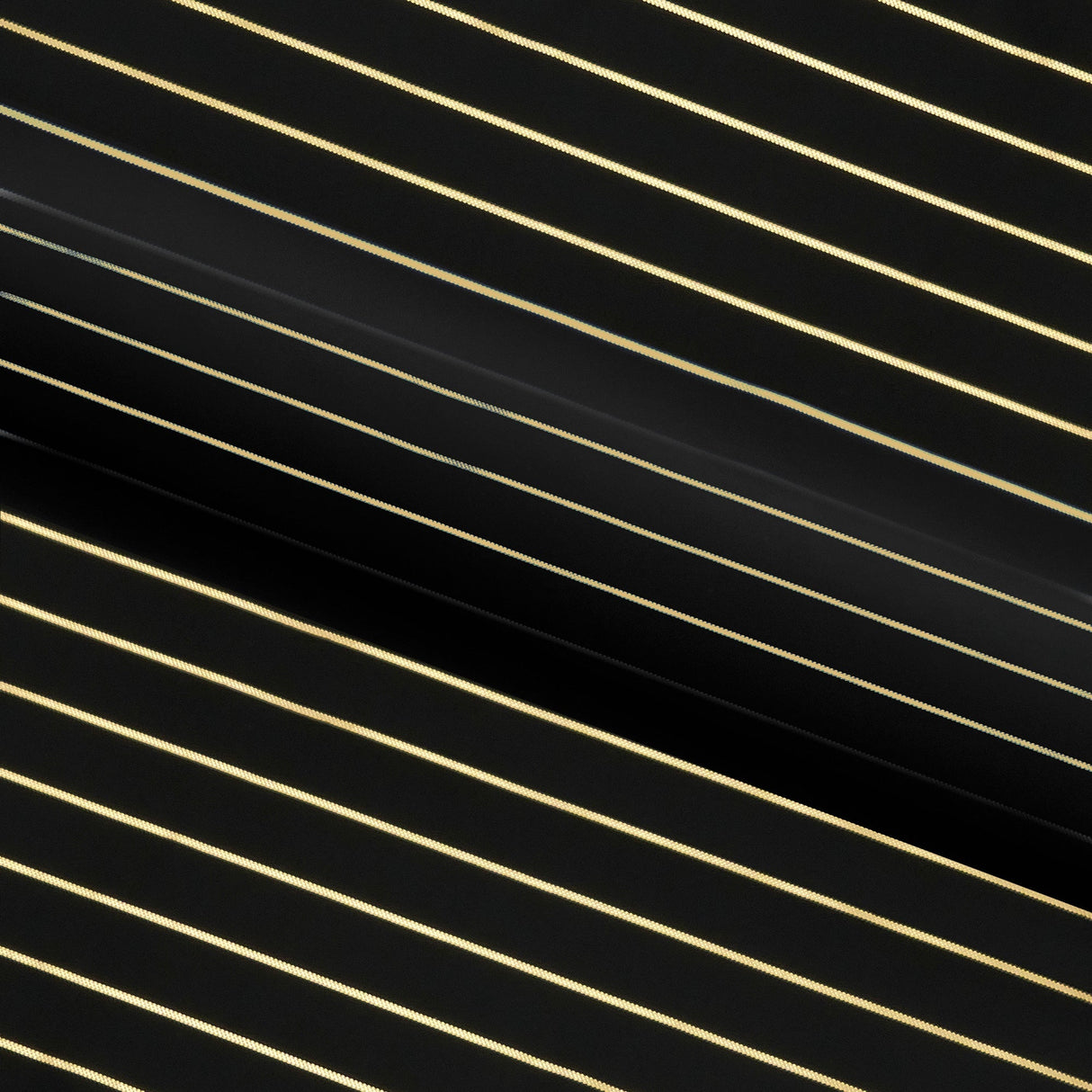 Chicago Foiled Line Spandex Fabric - Black/Silver, Black/Gold, White/Silver, 55/56" Width (1 Yard)