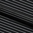 Foiled Line Spandex Fabric Black Silver