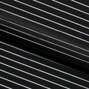 Chicago Foiled Line Spandex Fabric - Black/Silver, Black/Gold, White/Silver, 55/56" Width (1 Yard)