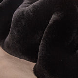 Soft Touch Faux Rabbit Chinchilla Feel Polyester Fabric - Solid Colors, 1" Pile Height (1 Rug)
