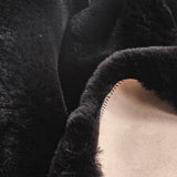 Soft Touch Faux Rabbit Chinchilla Feel Polyester Fabric - Solid Colors, 1" Pile Height (1 Rug)