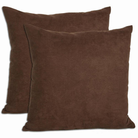 Chocolate Microsuede Faux Suede