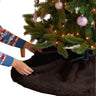 Faux Fur Christmas Tree Skirt 36 Inch