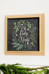 14” Botanical Wood Wall Decor