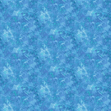 Cotton Fabric Chroma Bahama Blue 44/45" by Northcott