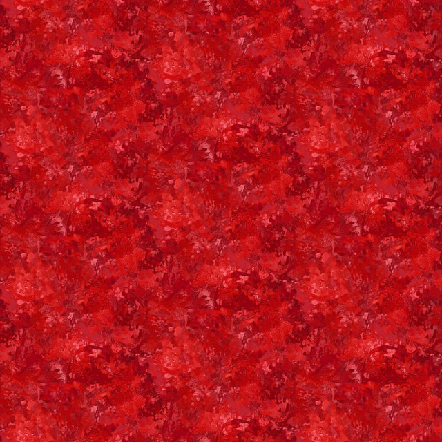 Cotton Fabric Cardinal Red 44/45" Chroma