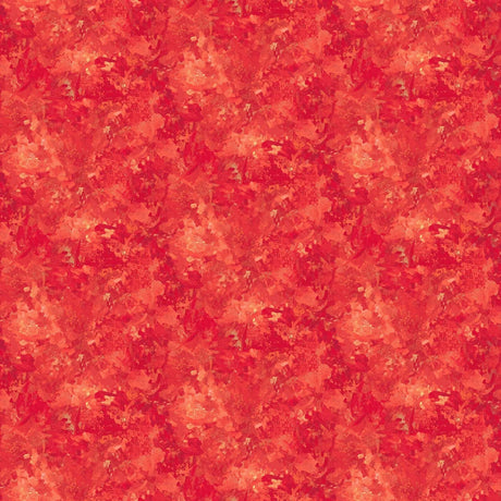 Cotton Fabric Chroma Fire Coral 44/45"