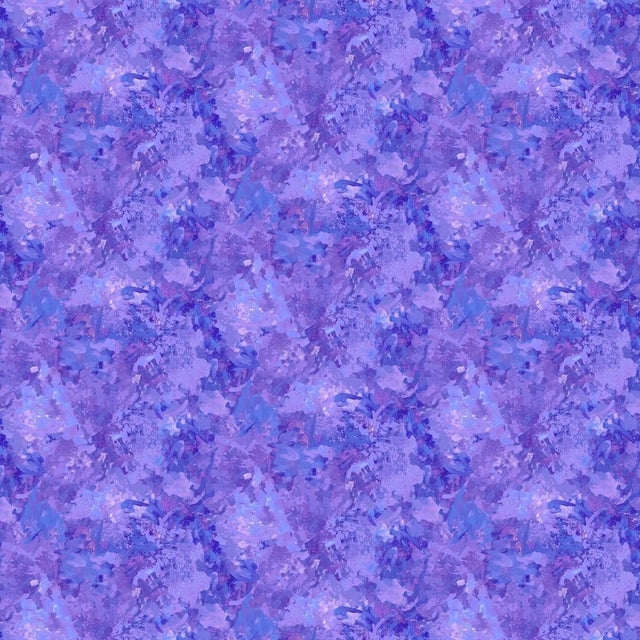 Cotton Print Fabric Chroma Iris 9060-87 44/45"