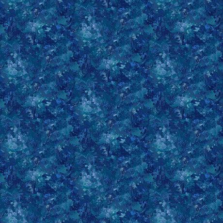 Cotton Fabric Chroma Lapis Blue 44/45"
