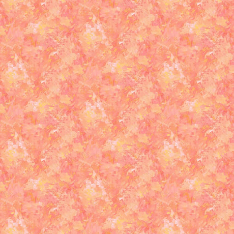 Cotton Print Chroma Peach Melba 44/45 Fabric