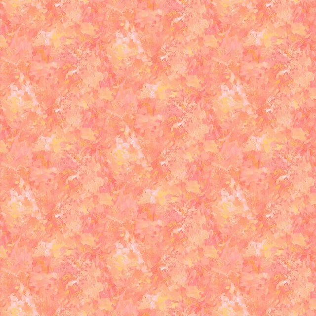 Cotton Print Chroma Peach Melba 44/45 Fabric