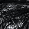 Cindy Knitted Stretch Lace Polyester Fabric - Black, White, Royal, Lime, Coral, 58/60" Width, 2-Way Stretch (1 Yard)