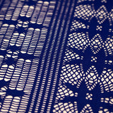 Cindy Knitted Stretch Lace Polyester Fabric - Black, White, Royal, Lime, Coral, 58/60" Width, 2-Way Stretch (1 Yard)