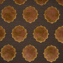 Cut Velvet Upholstery Fabric Claire Medallion by the Yard