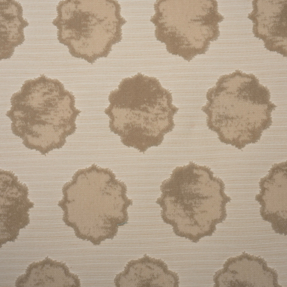 Cut Velvet Upholstery Fabric Claire Medallion by the Yard