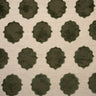 Cut Velvet Upholstery Fabric Claire Medallion by the Yard