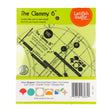 6in Clammy Quilting Ruler Template