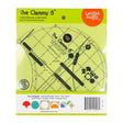 Quilting Ruler Plastic Clammy 8in Clear