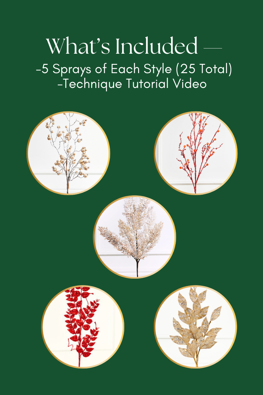 Classic Christmas Sprays Mini Bundle
