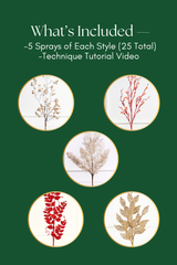 Classic Christmas Sprays Mini Bundle