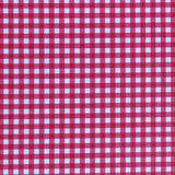 Swim Knit Poly Spandex Classic Red Gingham