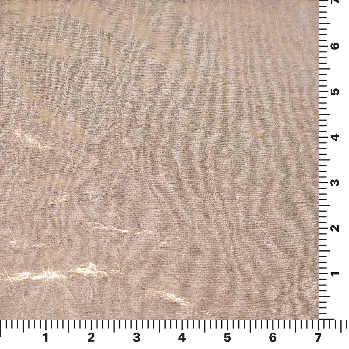 Foiled Spandex Creased Fabric