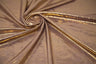 Claudette Creased Foiled Polyester Spandex Fabric - Foiled Creased Texture, 54" Width, 4-Way Stretch (1 Yard)