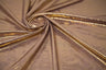 Claudette Creased Foiled Spandex Fabric - Creased Foil, 54" Width (1 Yard)