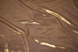 Claudette Creased Foiled Spandex Fabric - Creased Foil, 54" Width (1 Yard)