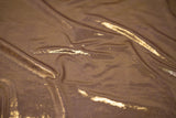 Claudette Creased Foiled Polyester Spandex Fabric - Foiled Creased Texture, 54" Width, 4-Way Stretch (1 Yard)