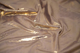 Claudette Creased Foiled Polyester Spandex Fabric - Foiled Creased Texture, 54" Width, 4-Way Stretch (1 Yard)