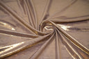 Foiled Spandex Creased Fabric