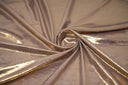Claudette Creased Foiled Spandex Fabric - Creased Foil, 54" Width (1 Yard)