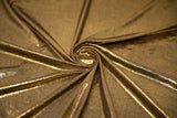 Foiled Spandex Creased Fabric
