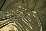 Claudette Creased Foiled Polyester Spandex Fabric - Foiled Creased Texture, 54" Width, 4-Way Stretch (1 Yard)