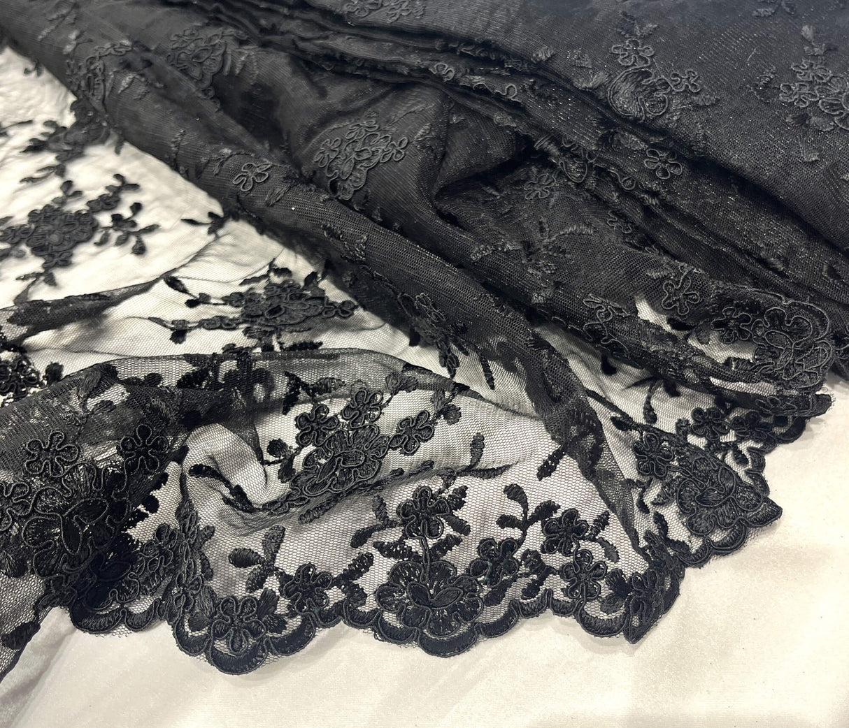 Corded Bridal Lace Fabric
