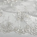 Corded Bridal Lace Fabric