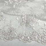 Corded Bridal Lace Fabric