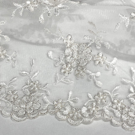 Corded Bridal Lace Fabric