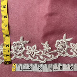 Beaded Corded Lace Trim